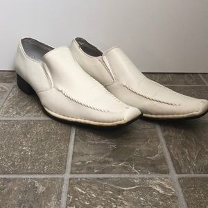 White Men’s dress shoes